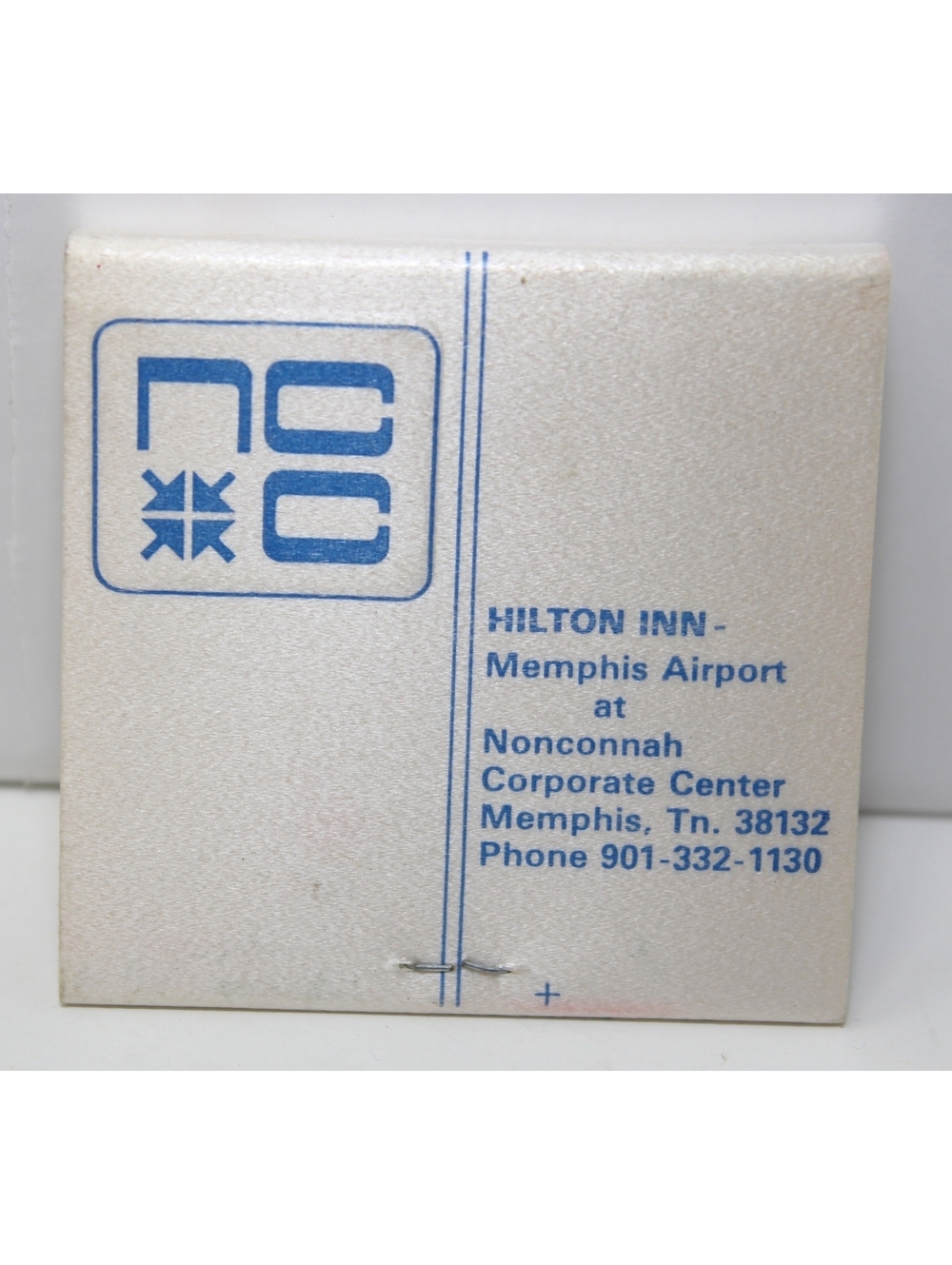 Vintage Matchbook Hilton Inn Hotel Memphis Airport Nonconnah Corporate Center TN